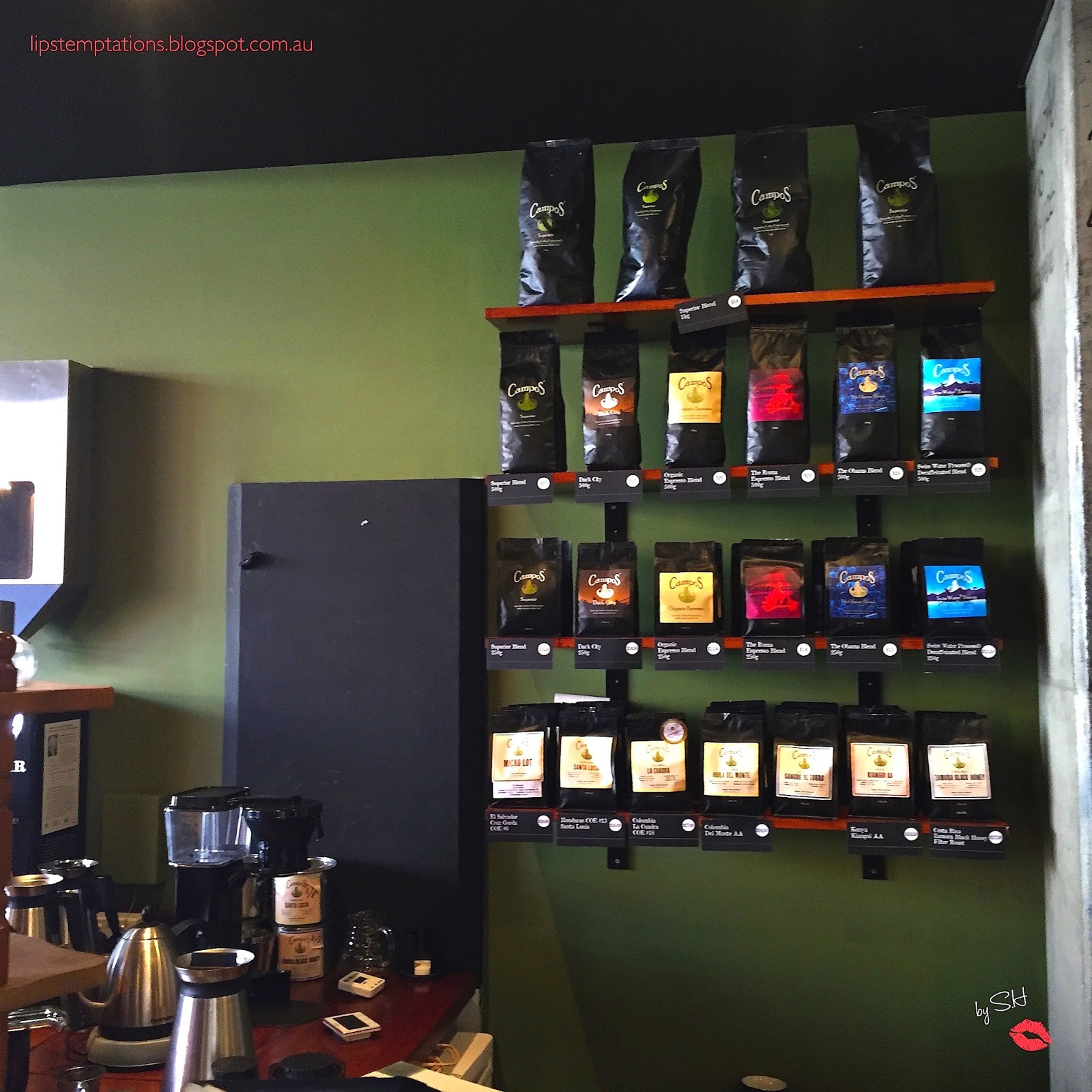 Campos Coffee Lip's Temptations