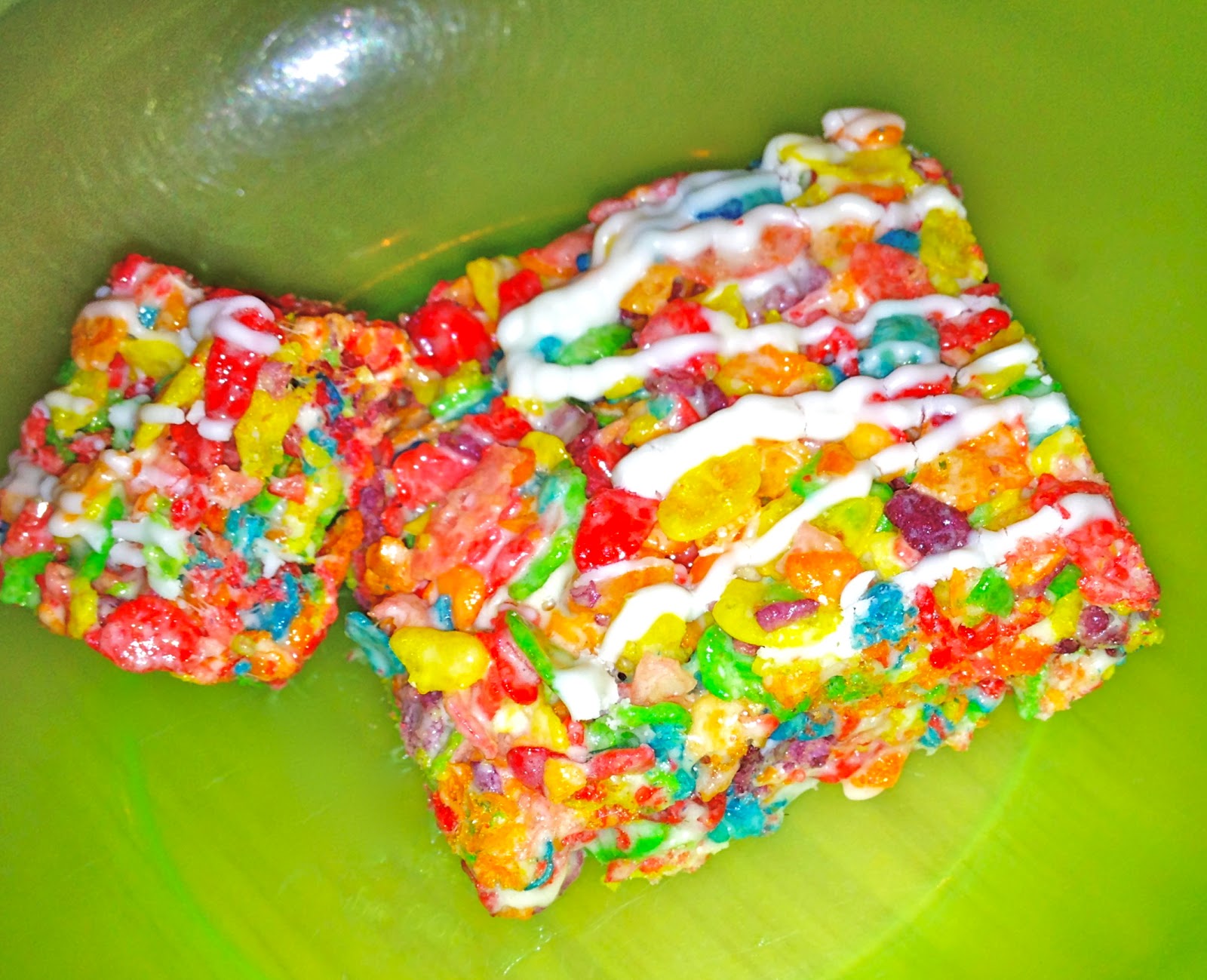 The Gourmet Girl Fruity Pebbles Marshmallow Treats