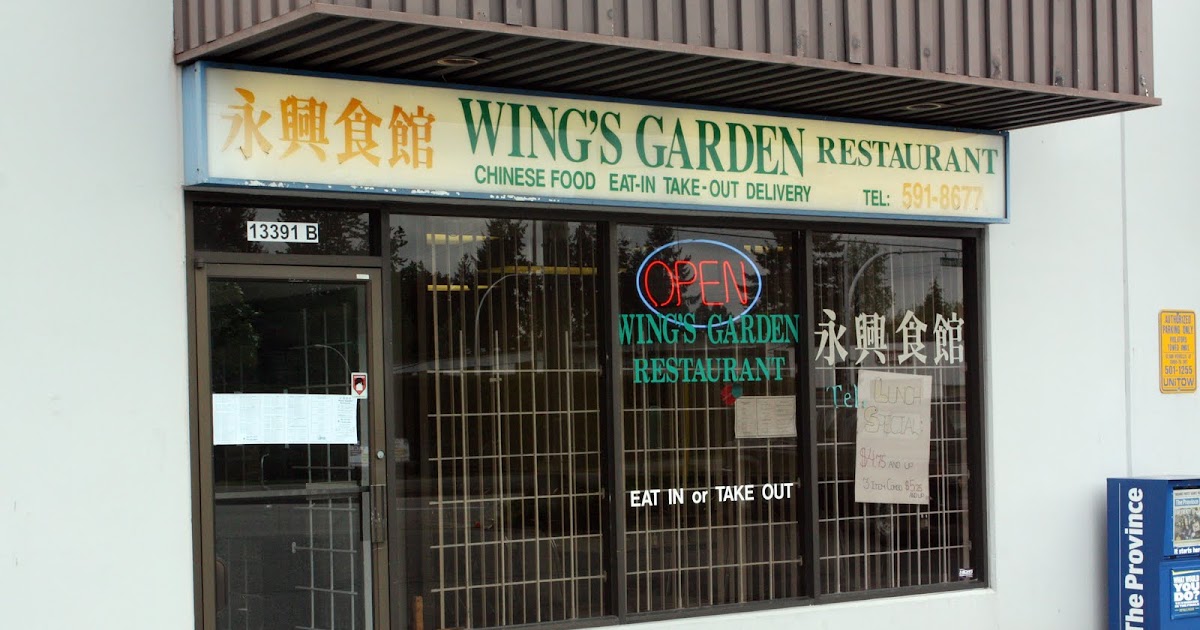 Sherman's Food Adventures Wing's Garden