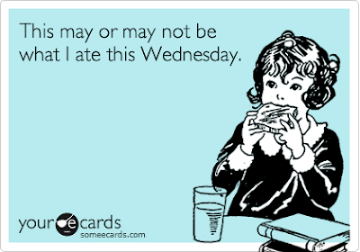 What I Ate Wednesday Someecard