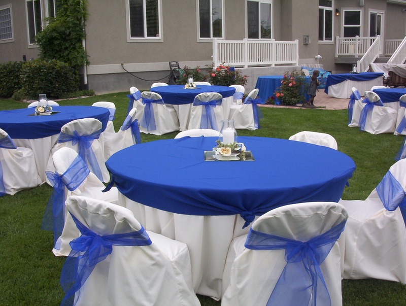 Blue decoration