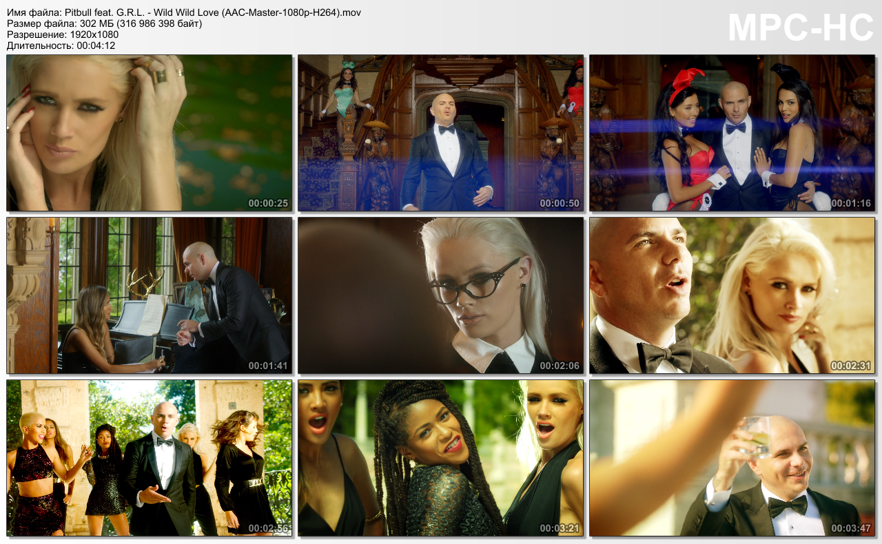 Pitbull Feat G R L Wild Wild Love Aac Master 1080p H264 Mov Pitbull Feat G R L Wild Wild Love Aac Master 1080p H264 Mov