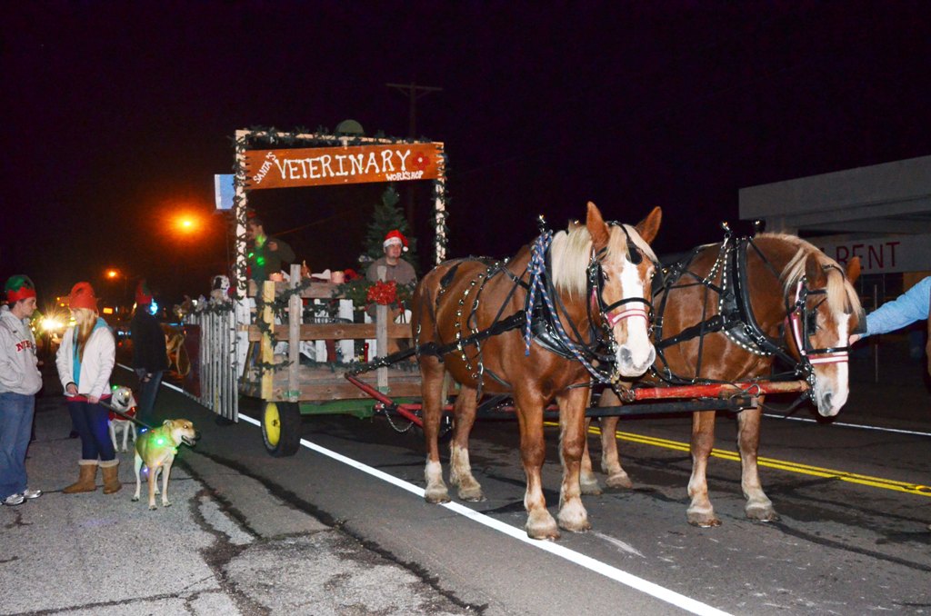 The Green Teamster Christmas Parades were successful!
