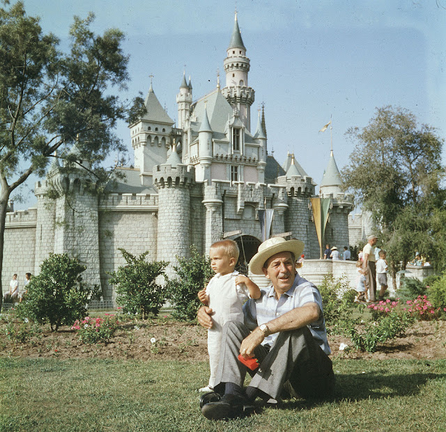 What Did Walt Disney Look Like  in 1955 