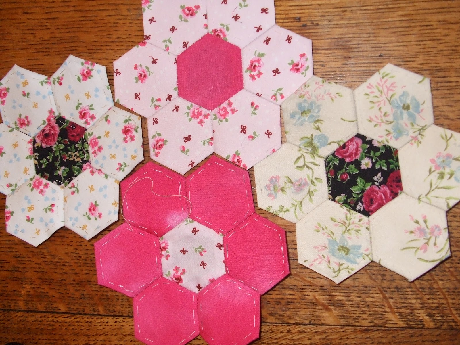 Sew many yarns English Paper Piecing Patchwork