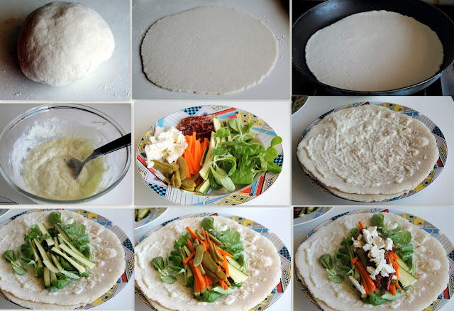 veggie-wrap, ma senza glutine