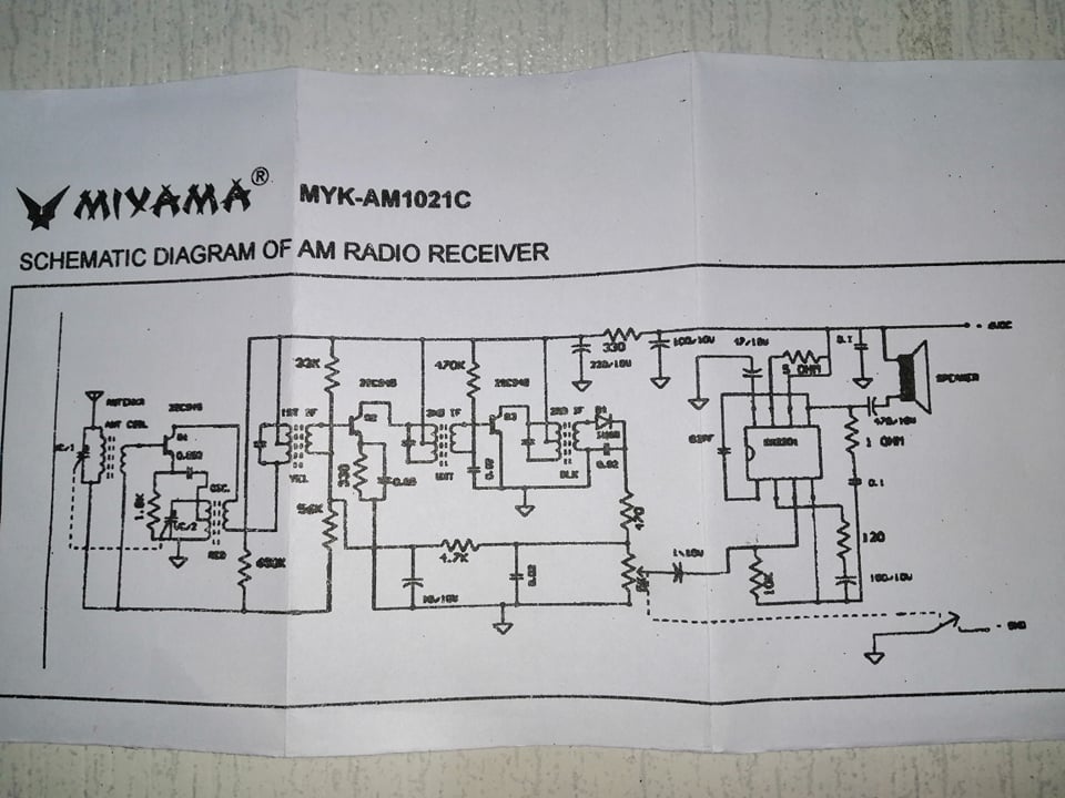 MIYAMA MYK-AM1021C