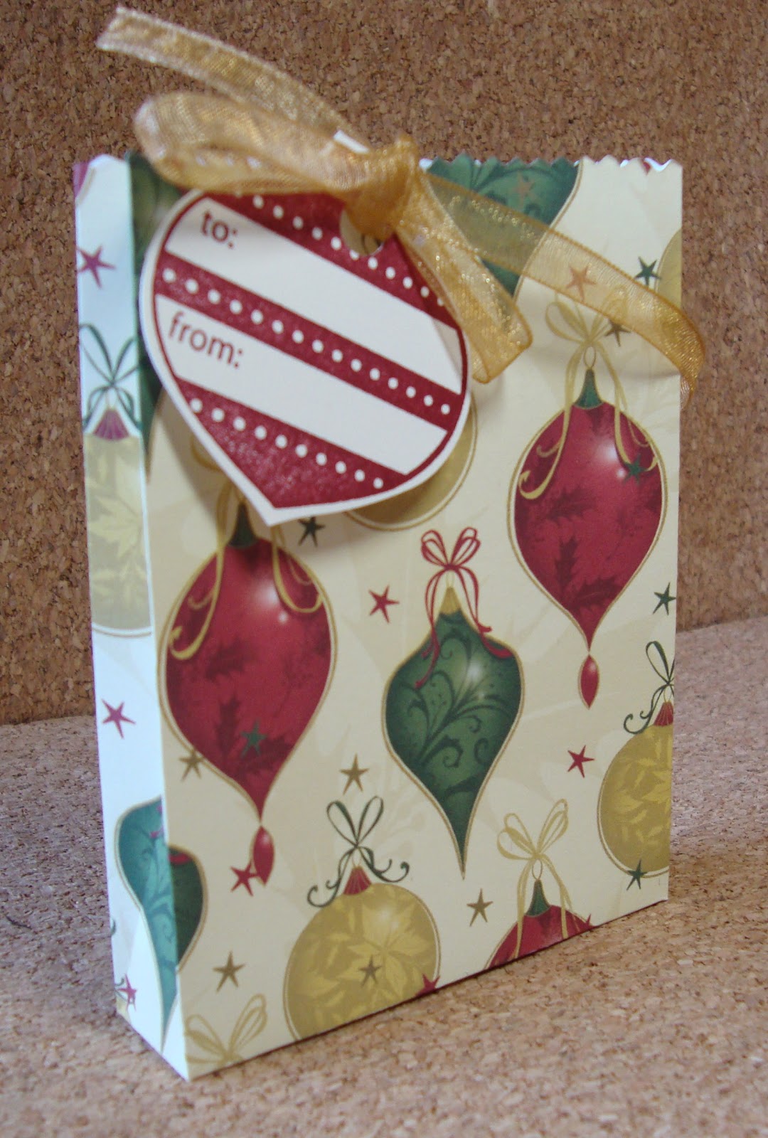 Kathie's Cards Gift Card Bag Using Tim Holtz
