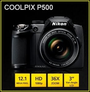 Nikon Coolpix P500 Digital Camera