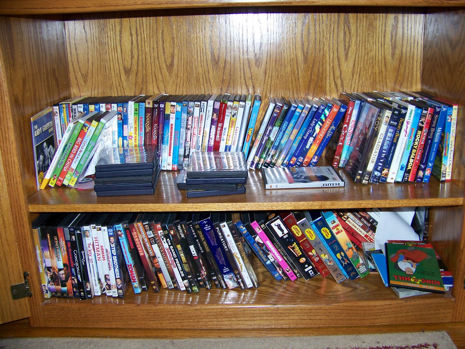 Making Cooley Stuff DVD Organization