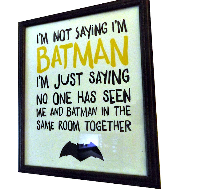 Gallery Wall Printables | The Cheapest Way To Add Personal Touches To Your Home I'm Not Saying I'm Batman Printable