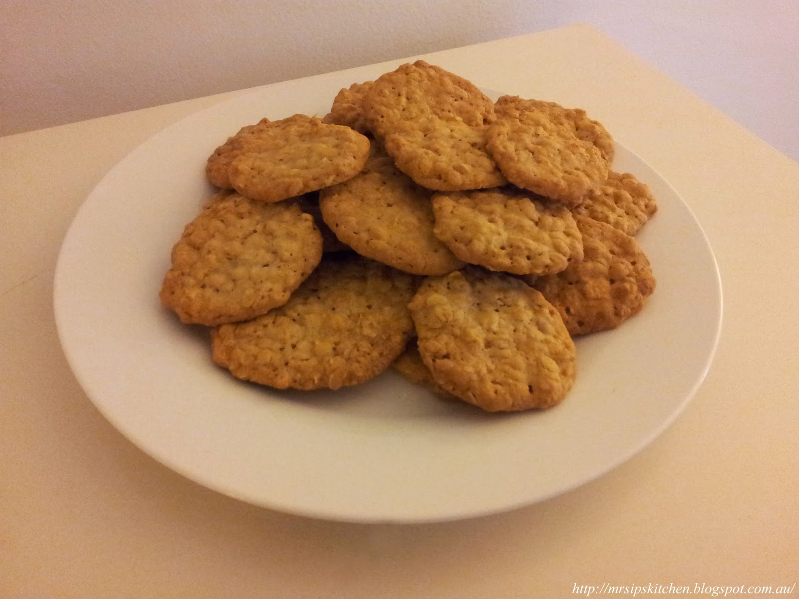 Mrs. Ip's Kitchen Rolled Oat Biscuits
