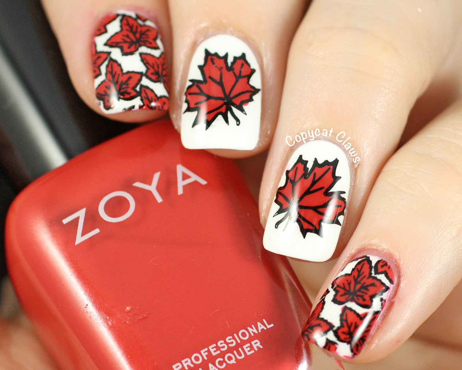Canada Day Nails - wide 7
