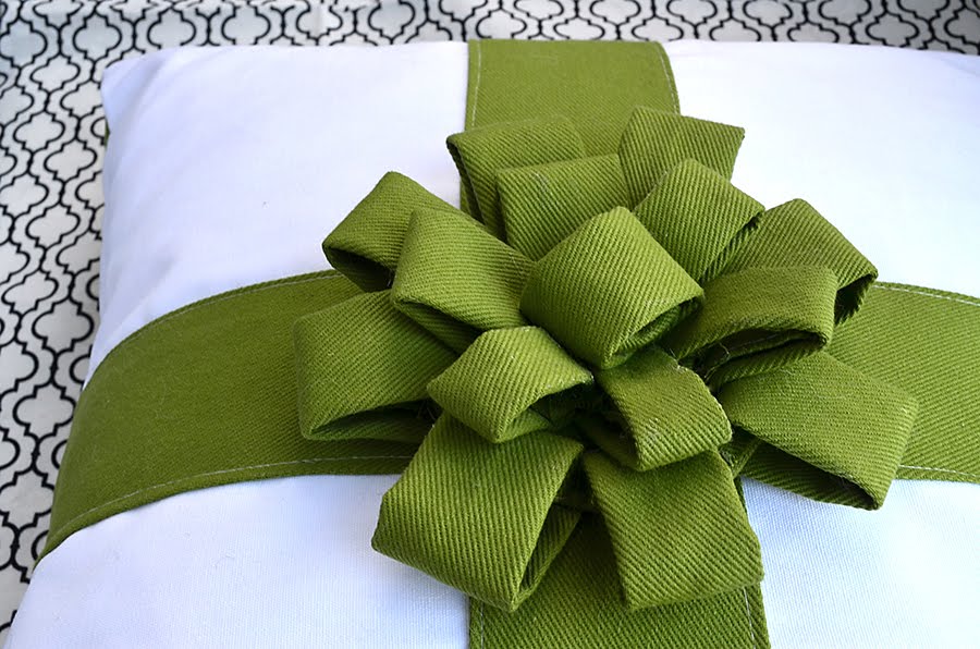 Gift Bow Pillow