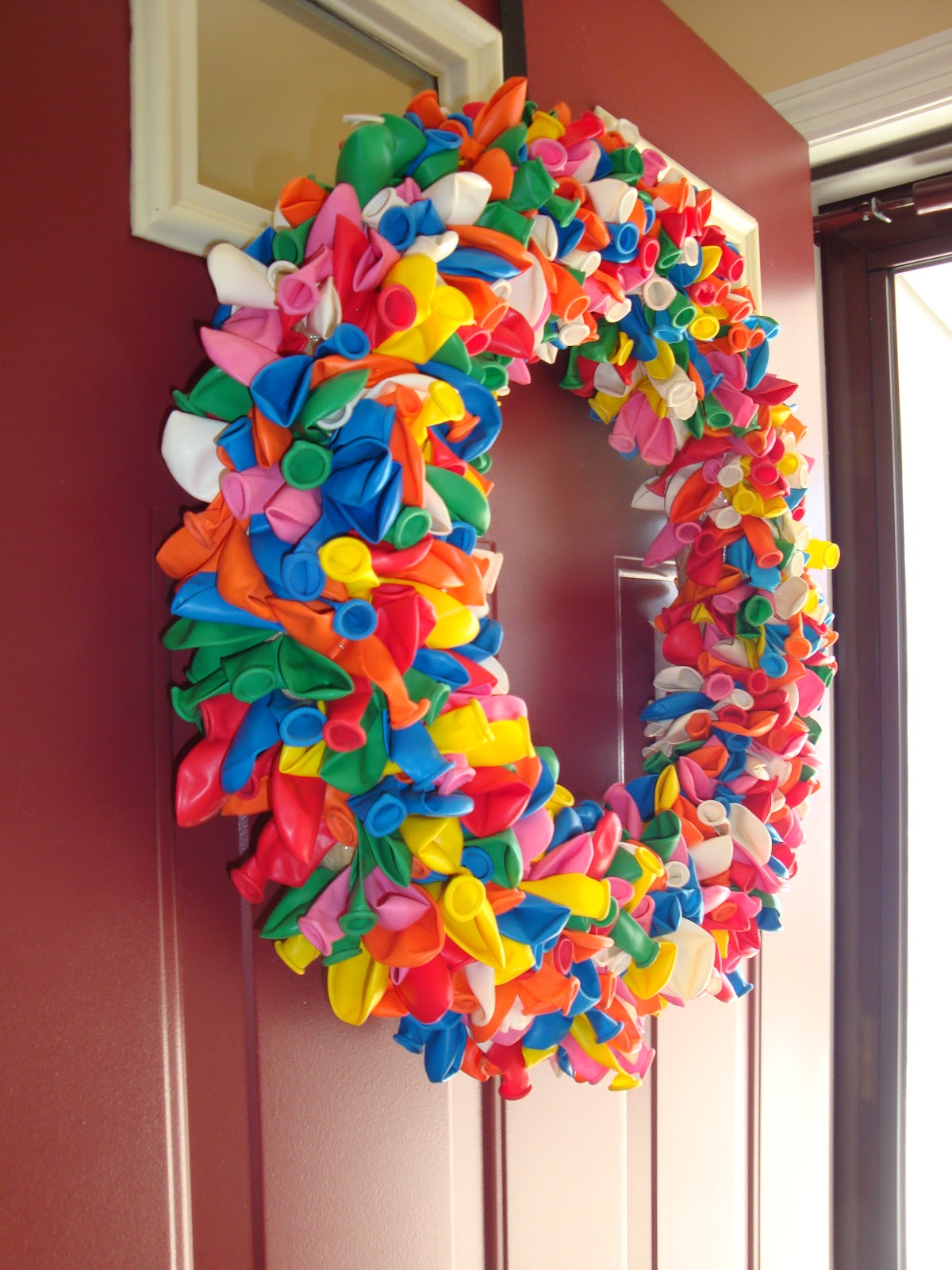 Made By Heather Phillips Birthday Balloon Wreath