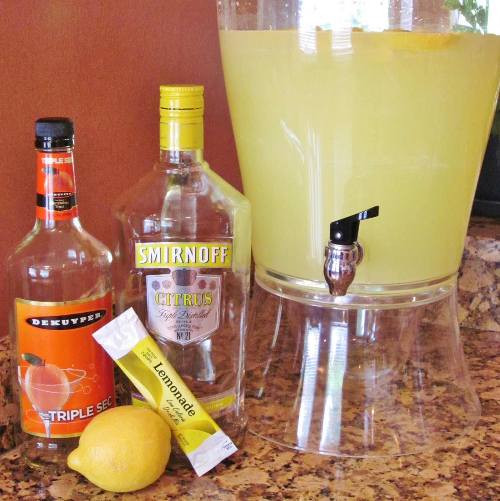 BonnieProjects Lemon Drop Martinis