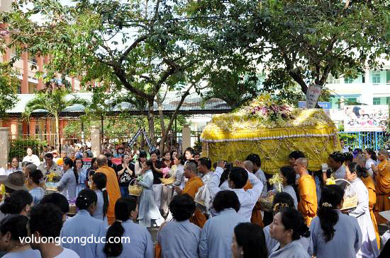 Cung tiễn Trà tỳ Kim Quan Cố HT - Thích Giác Dũng 16
