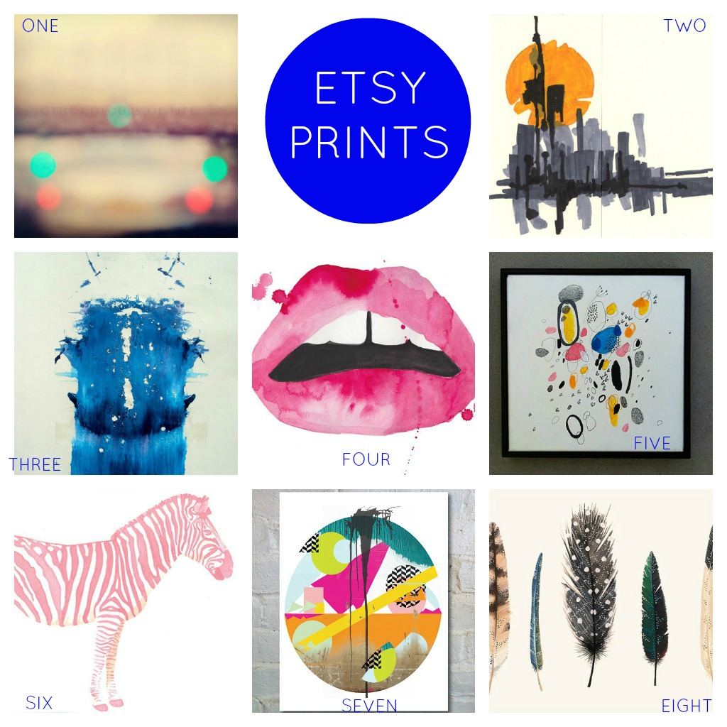 Metropolitan Musings Favorite Etsy Prints of the Week
