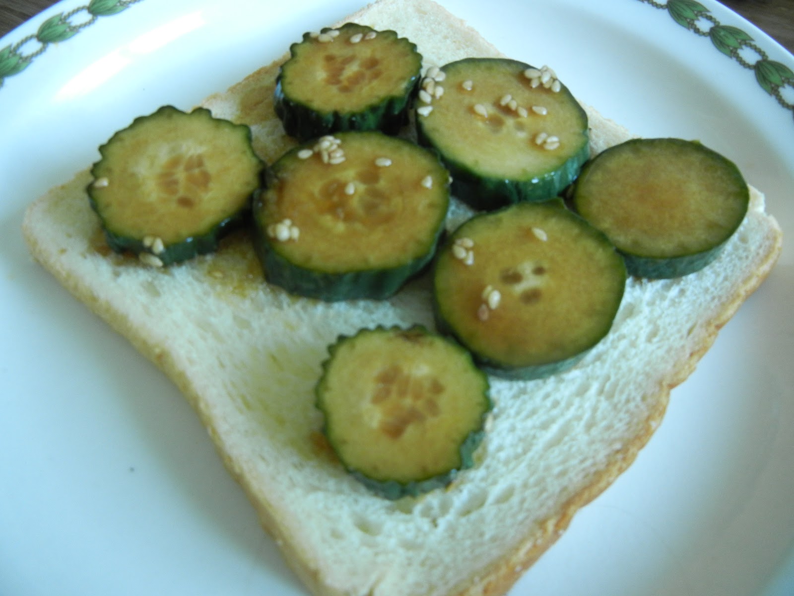 Oven Lovin' Japanese Cucumber