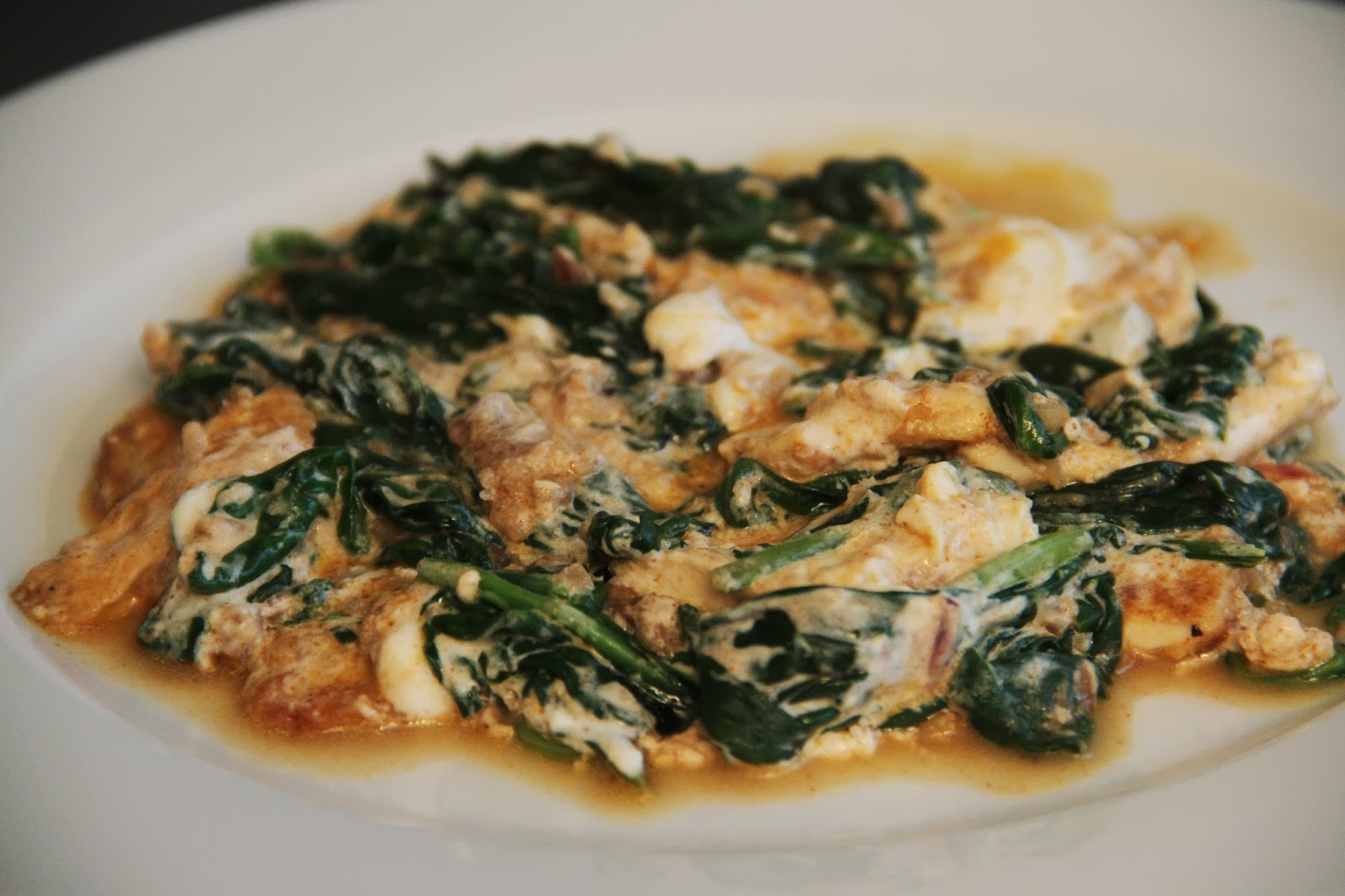 The Coffee Breaker: Indian Spinach & Tofu