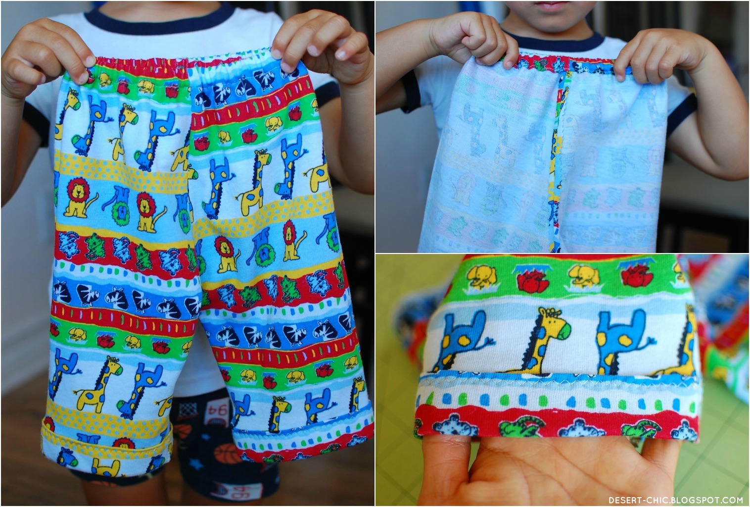 Desert Chic Sewing Basic Newborn Pants