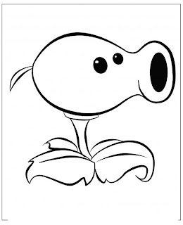 desenhos plants vs zombies desenhos para colorir