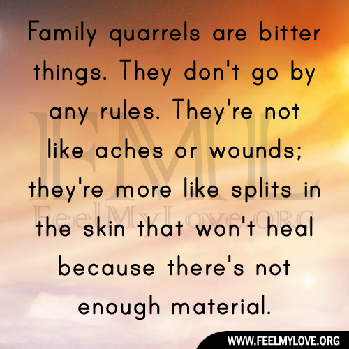 Quotes About Bitter Family. QuotesGram
