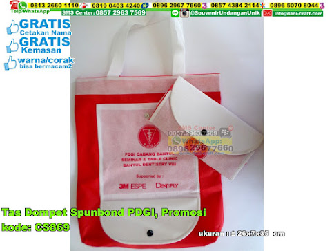 Tas Dompet Spunbond PDGIPromosi