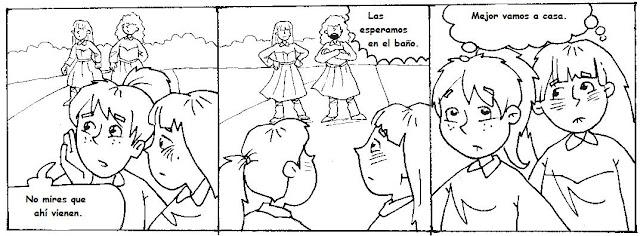 historietas para colorear
