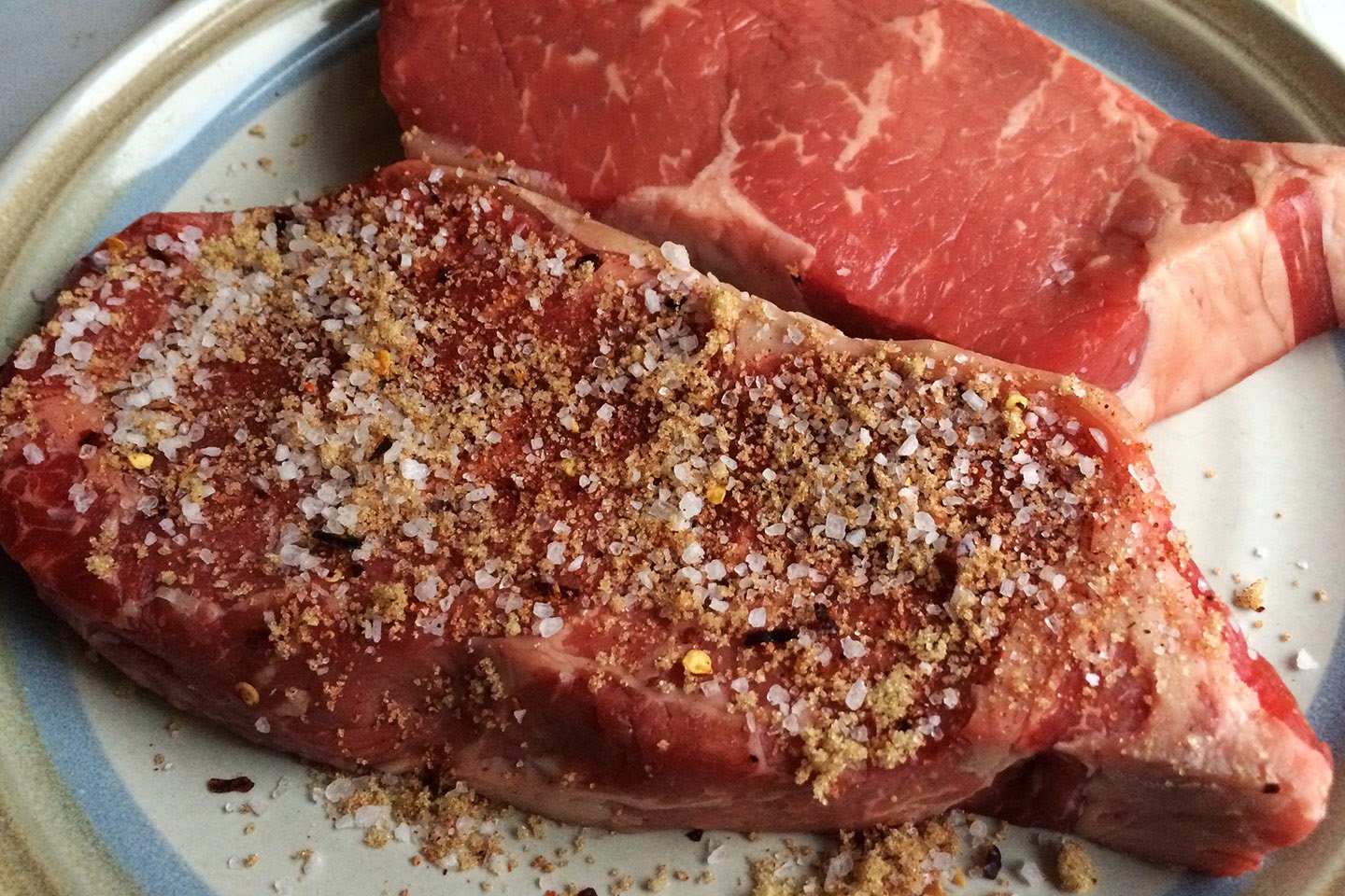 Sweet and Smoky DryRubbed Steak No Place Like Home Cleveland