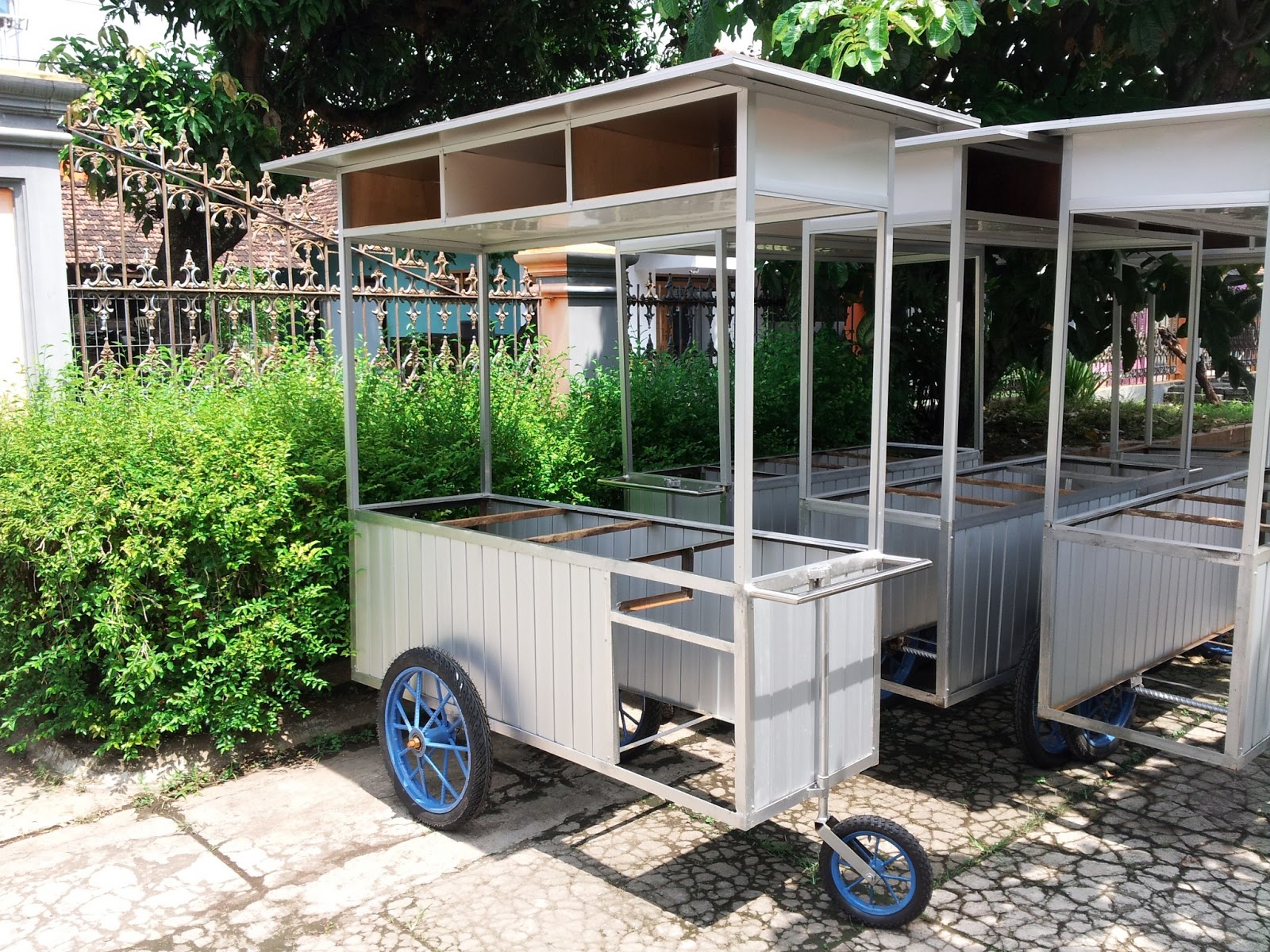 Toko Gerobak Jual Gerobak Alumunium Siap Pakai