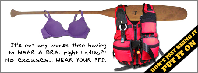 Badger Paddles' Tip of the Week - Think Of Your PFD Like A Bra