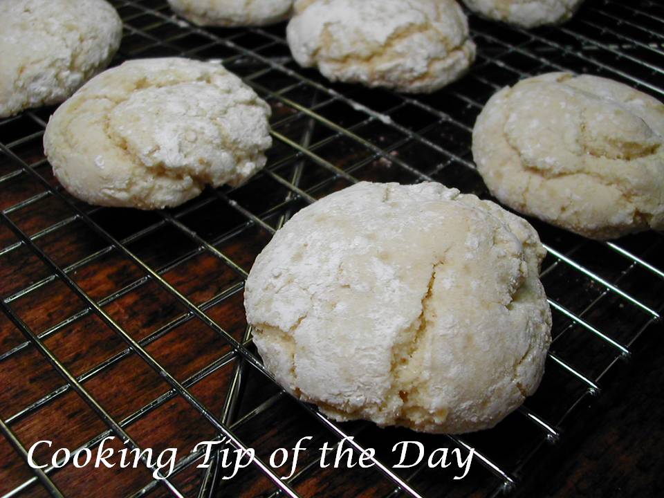 Cooking Tip of the Day Recipe French Vanilla Cool Whip Cookies
