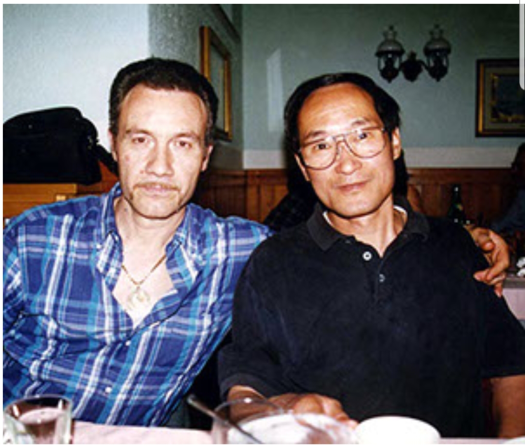 Sifu Ted Wong con mi Maestro Matteo Stella