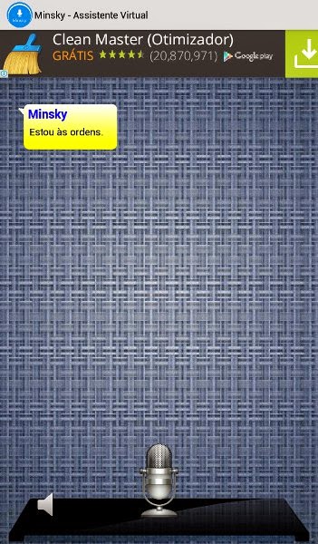 Minsky - Assistente virtual tipo Siri para Android Assistente virtual tipo Siri para Android