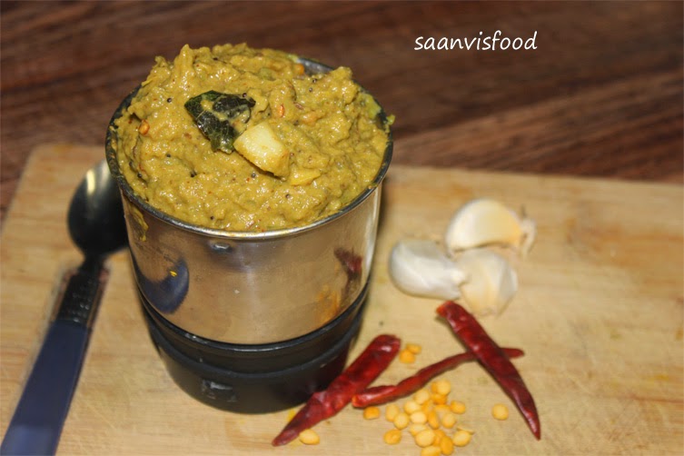 Saanvis food Beerakaya Nuvvula Pachadi / Ridge Gourd Sesame Seeds Chutney