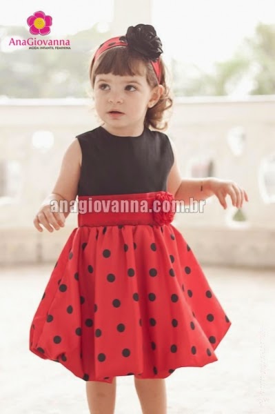 16 Vestidos infantis para o natal 16 Vestidos infantis para o natal