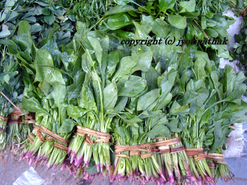 Taste of Nepal Green Leafy Vegetables सागपात हरु (Part 1)