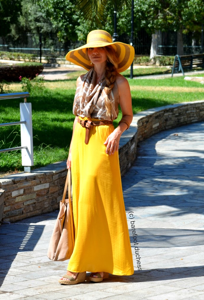 Color Obsession // Saffron barefoot duchess a personal style blog
