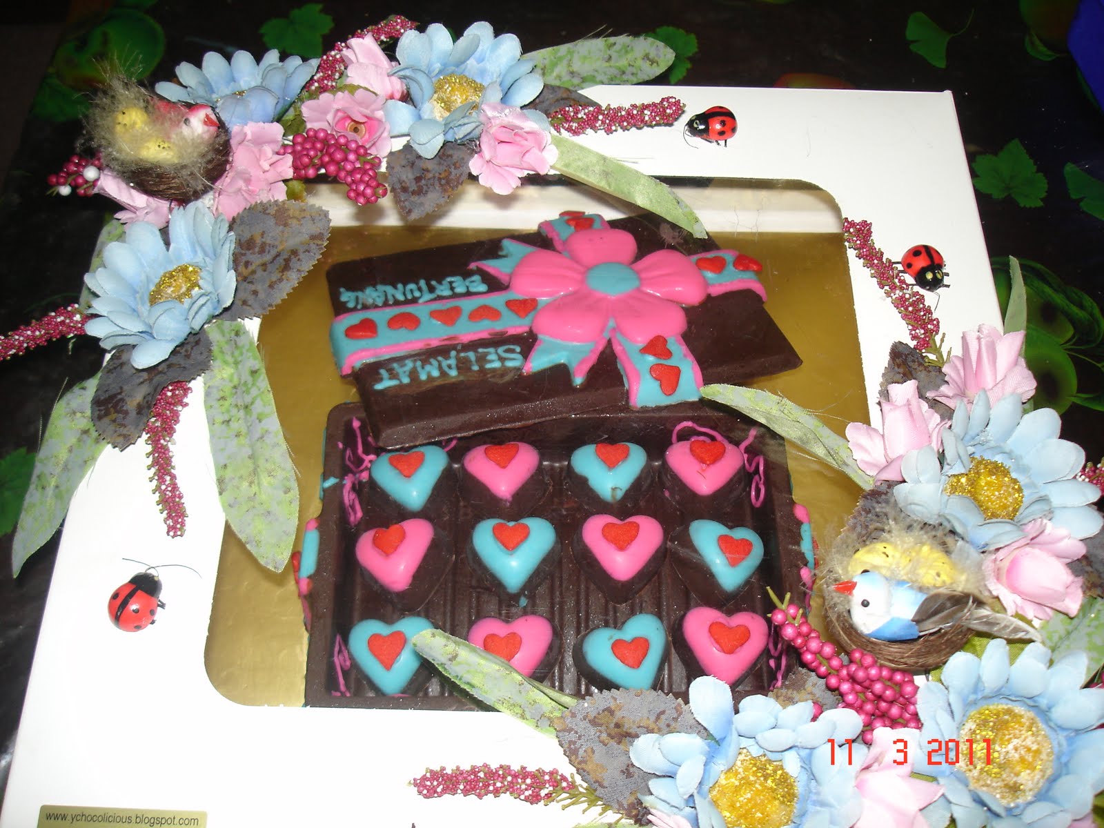 Tema Biru Pink