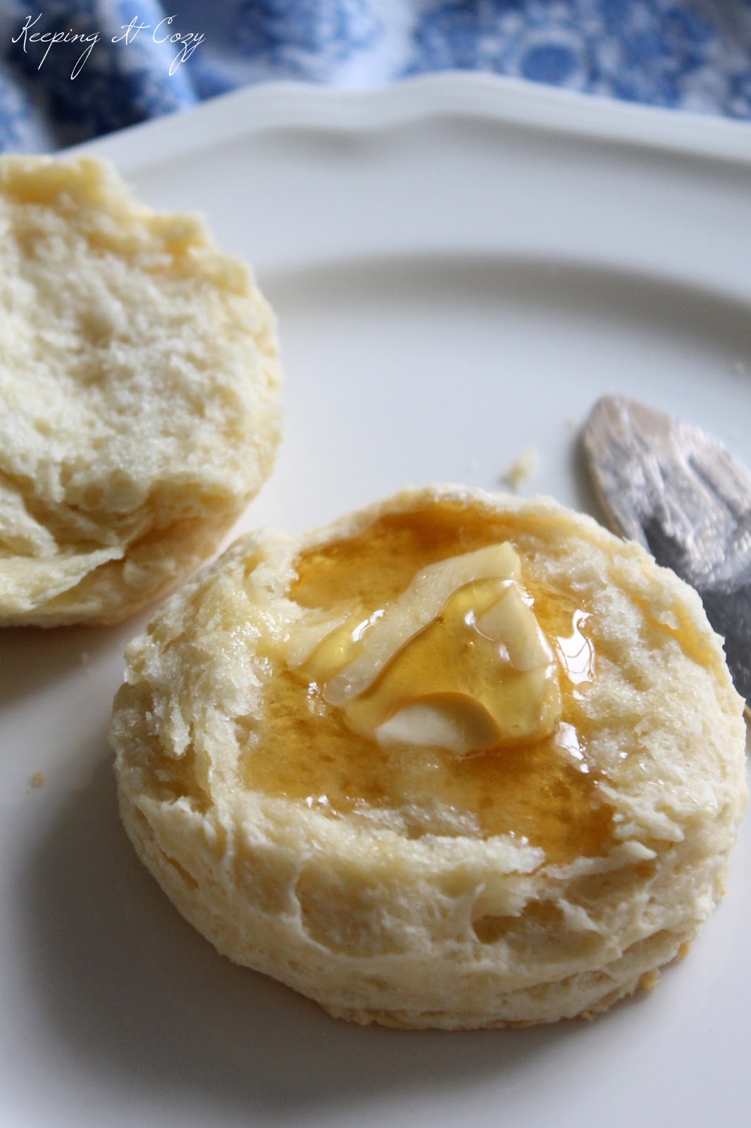 Keeping It Cozy Baking Biscuits