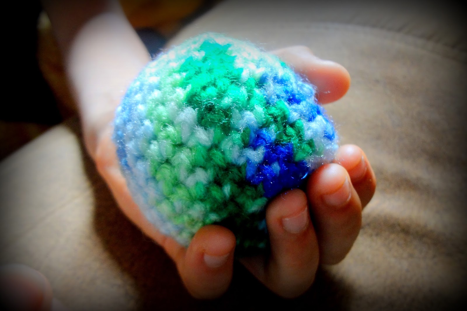 12 Multicolored Crochet Assorted Geometric Pattern Hacky Ball