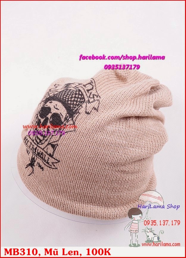 Mũ cho nam, Khăn Mũ nam, mũ len, mũ nỉ, mũ mùa đông cho nam, style hiphop cực chất - 2