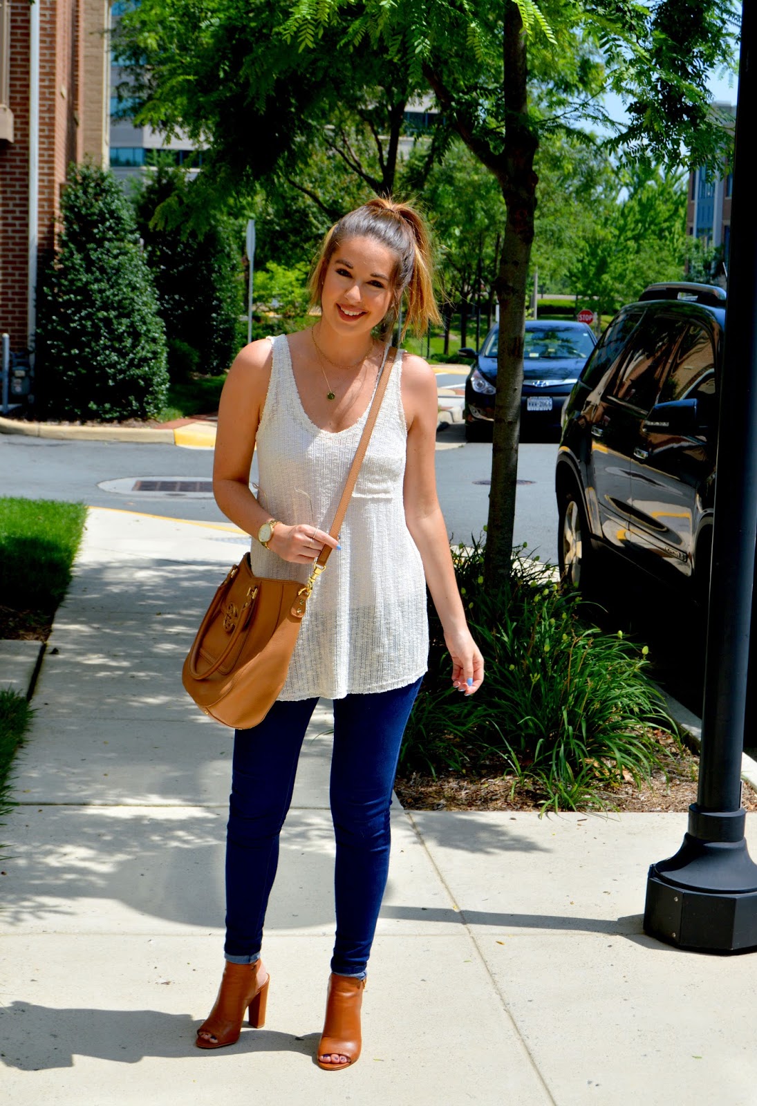 Rosy Outlook Sweater Tank