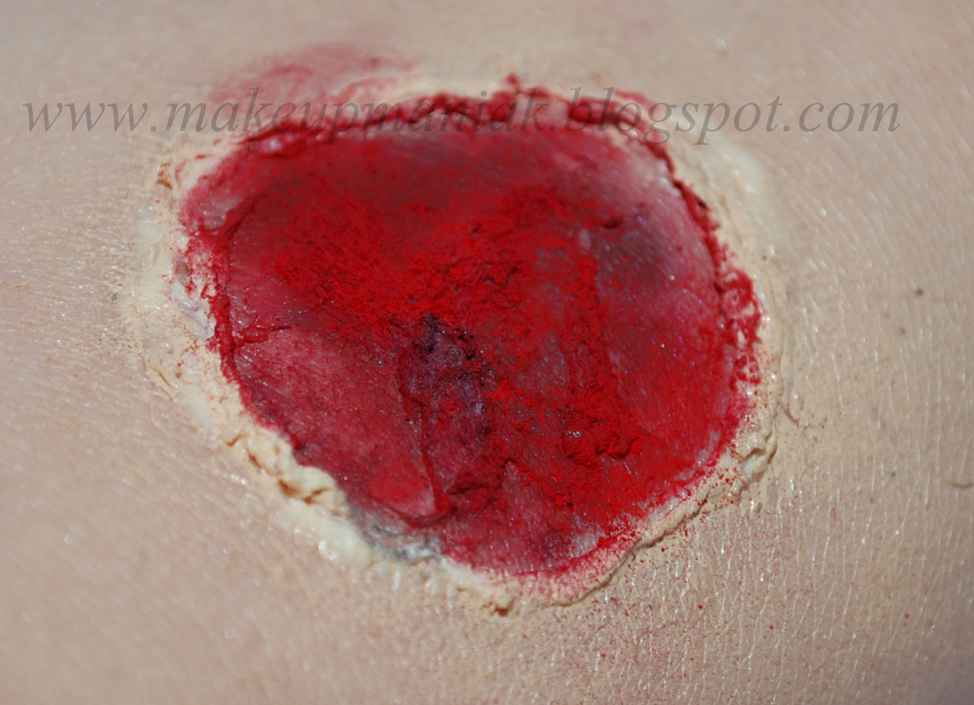 MAKE UP MANIAK SZTUCZNA RANA /FAKE WOUND > TUTORIAL