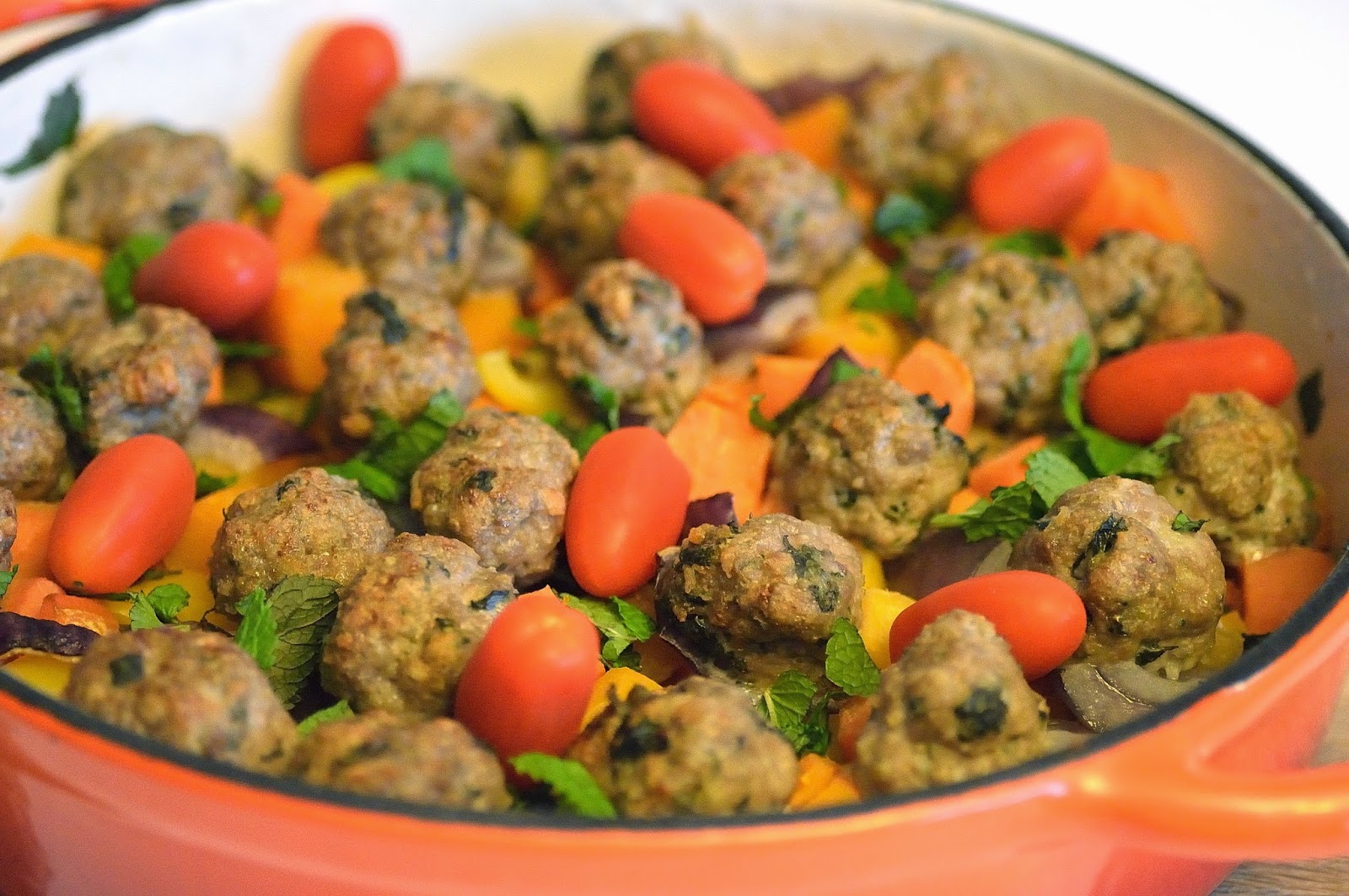 Lamb Meatballs and Root Vegetable Bake Utterly Scrummy Food For Families
