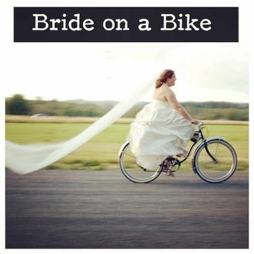 Bride on a Bike