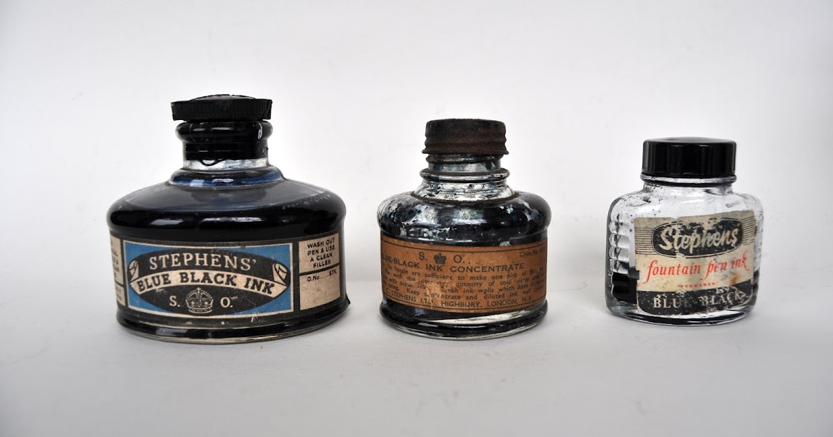 Palimpsest Three Stephens' Inks or Concentrate wins the day