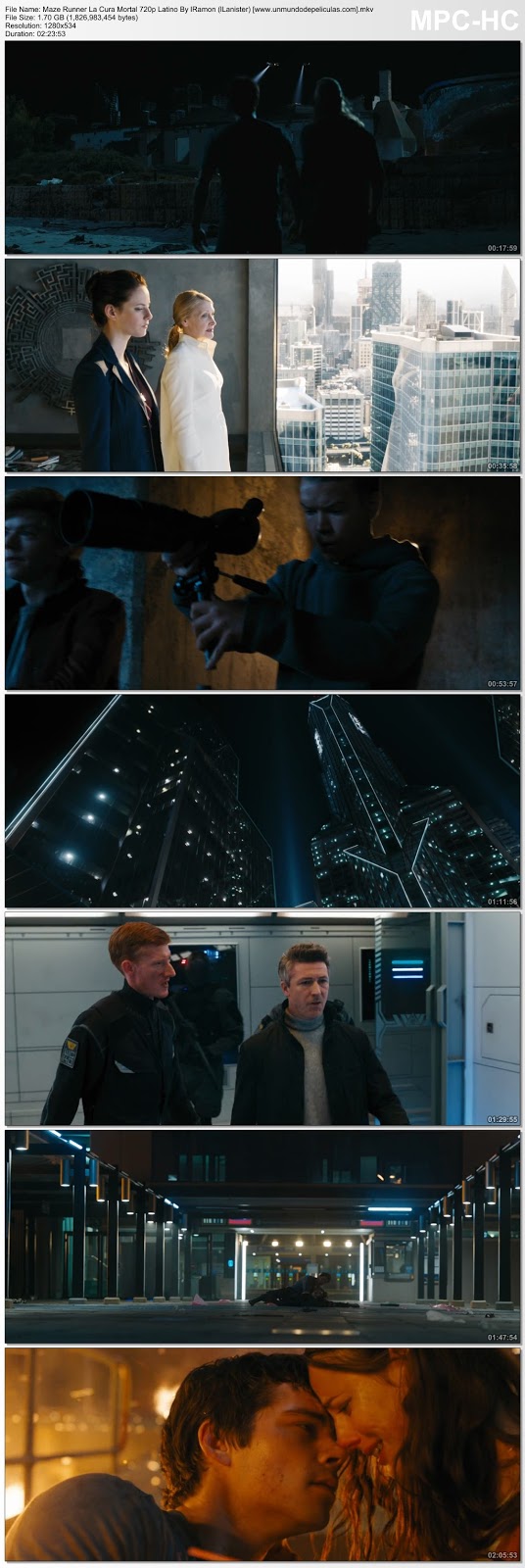 Capturas de la película.