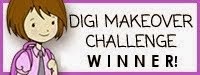 I won the Digi Makeover Challenge